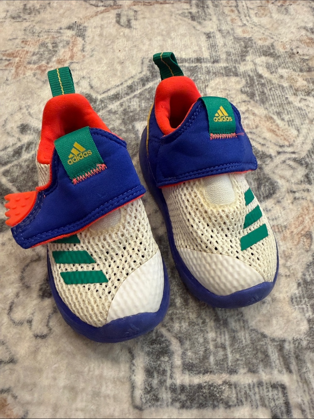 adidas Kids Multicolor Slip-On Athletic Sneakers